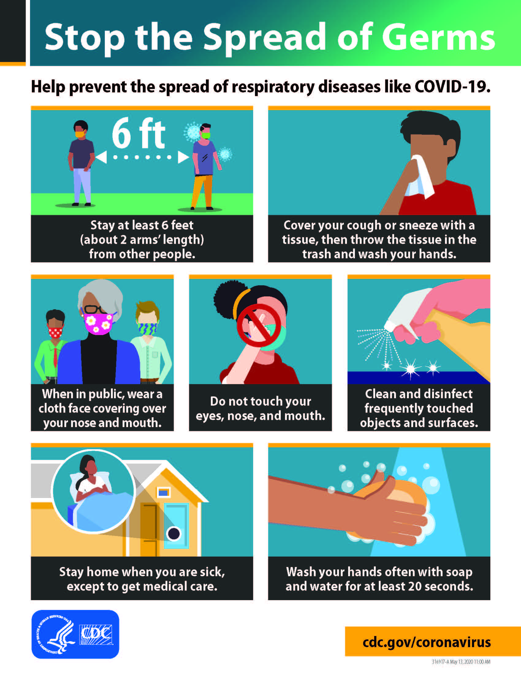Stop the Spread of Germs - CDC