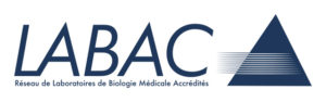 Réseau de Laboratoires de Biologie Médicale Accrédités (LABAC) Logo