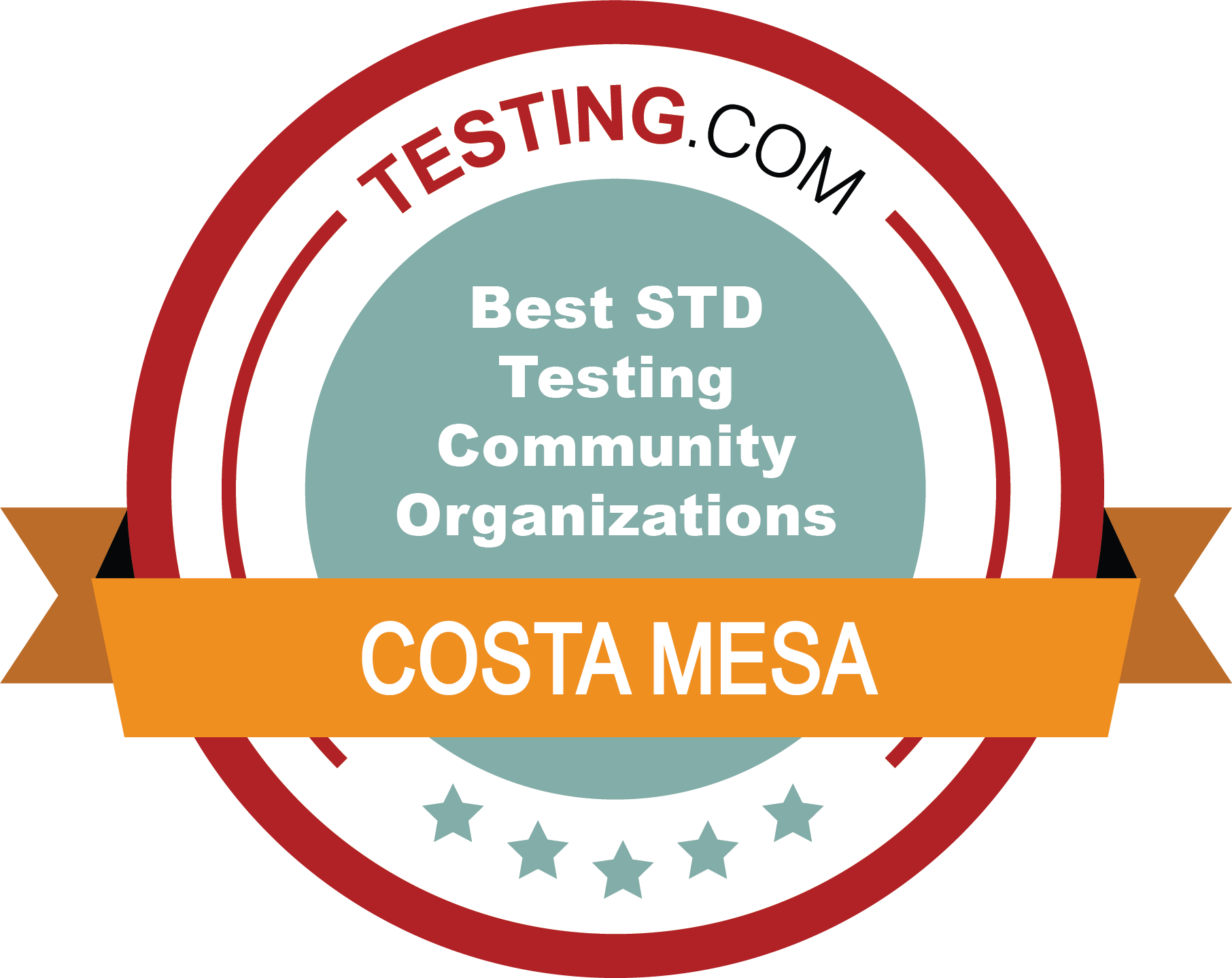Costa Mesa, California Badge