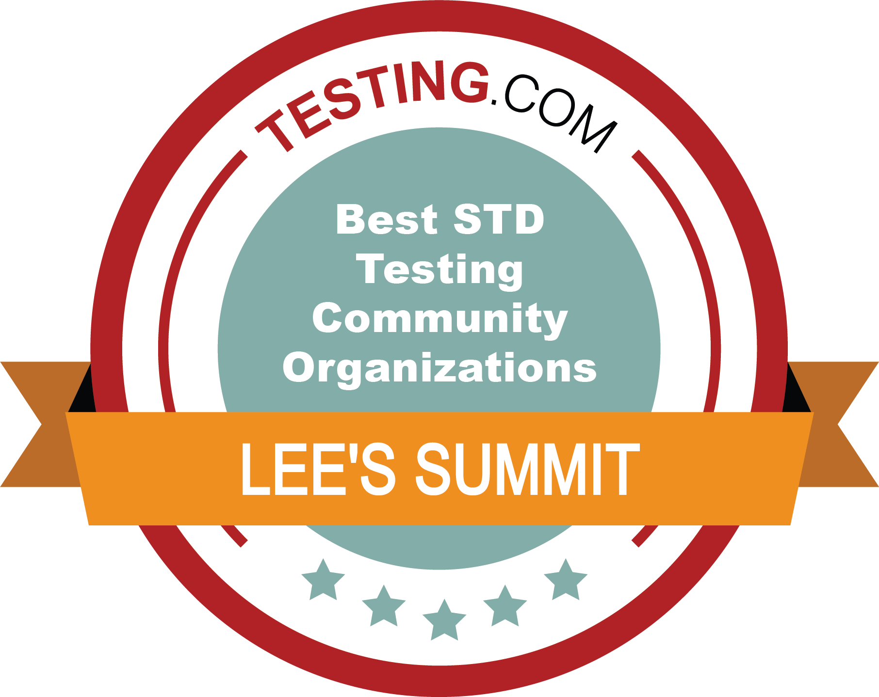 STD Testing in Lee's Summit Missouri Badge 2
