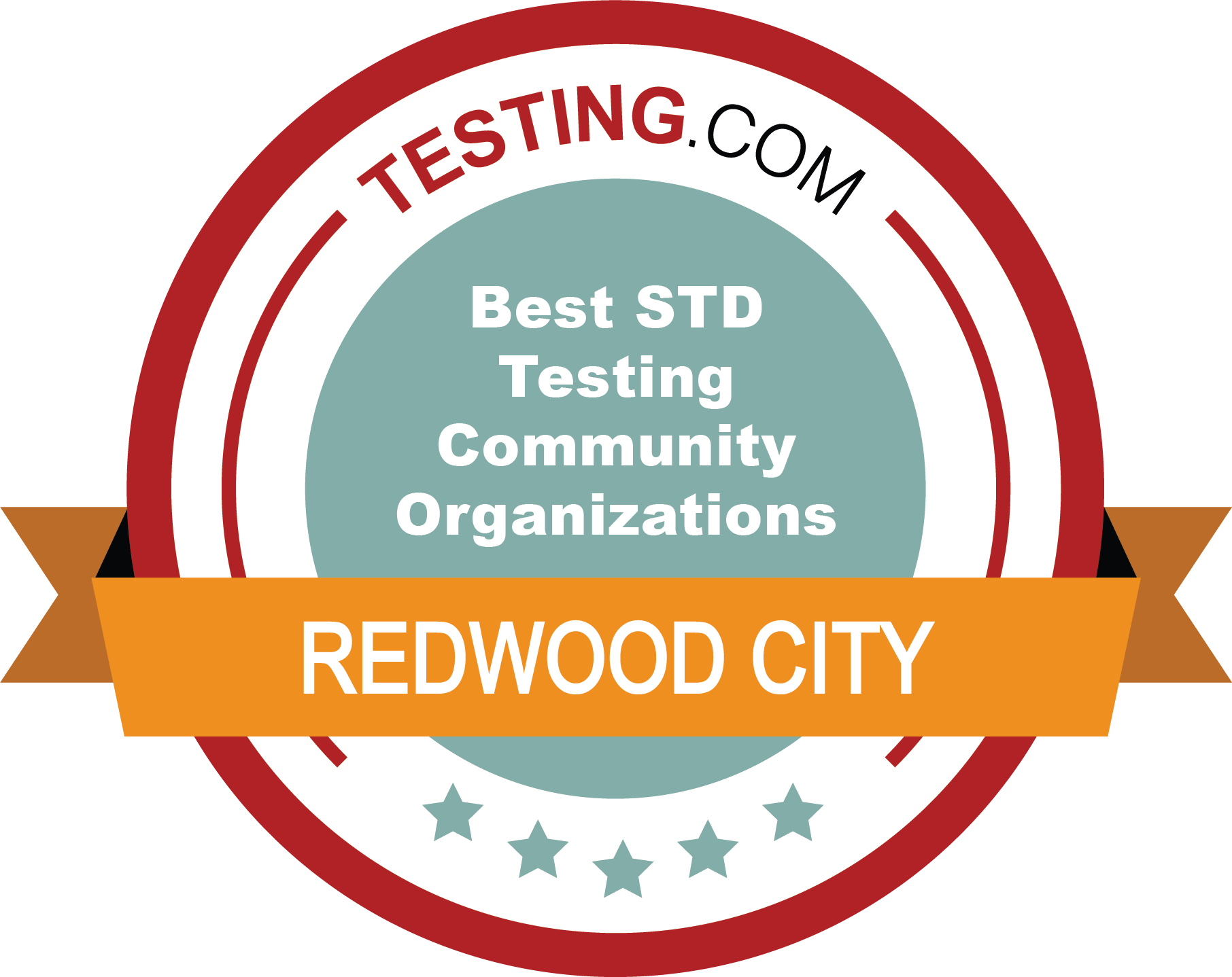 Redwood City, California Badge